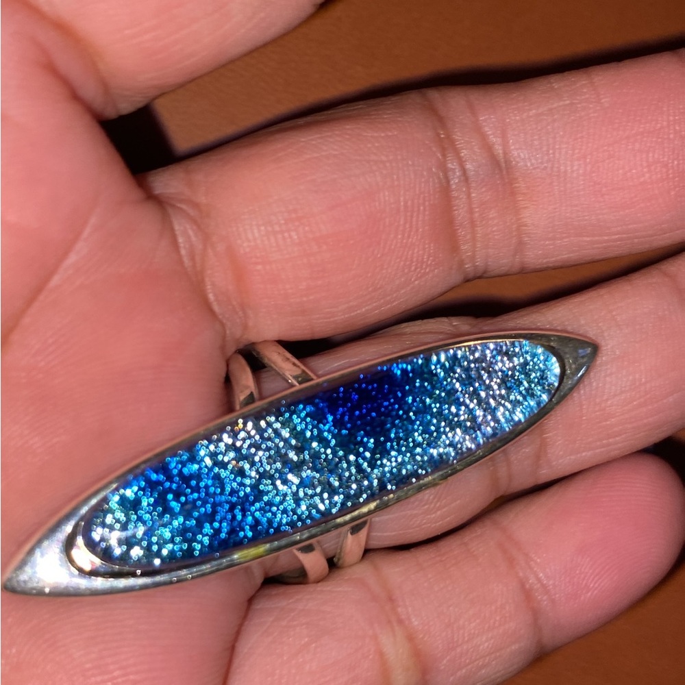 Artisan Sterling Silver Adjustable Ring - image 1